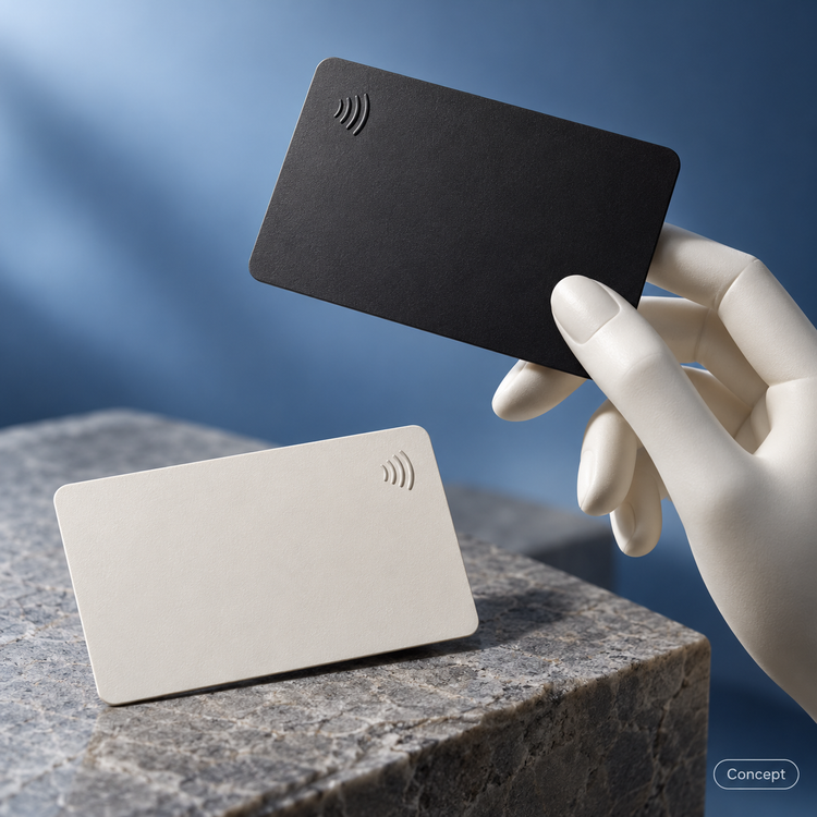 Concept: nfc link cards